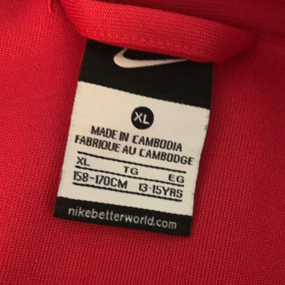 Nike Manchester United Soccer Warm Up Jacket - Picture 6 of 6